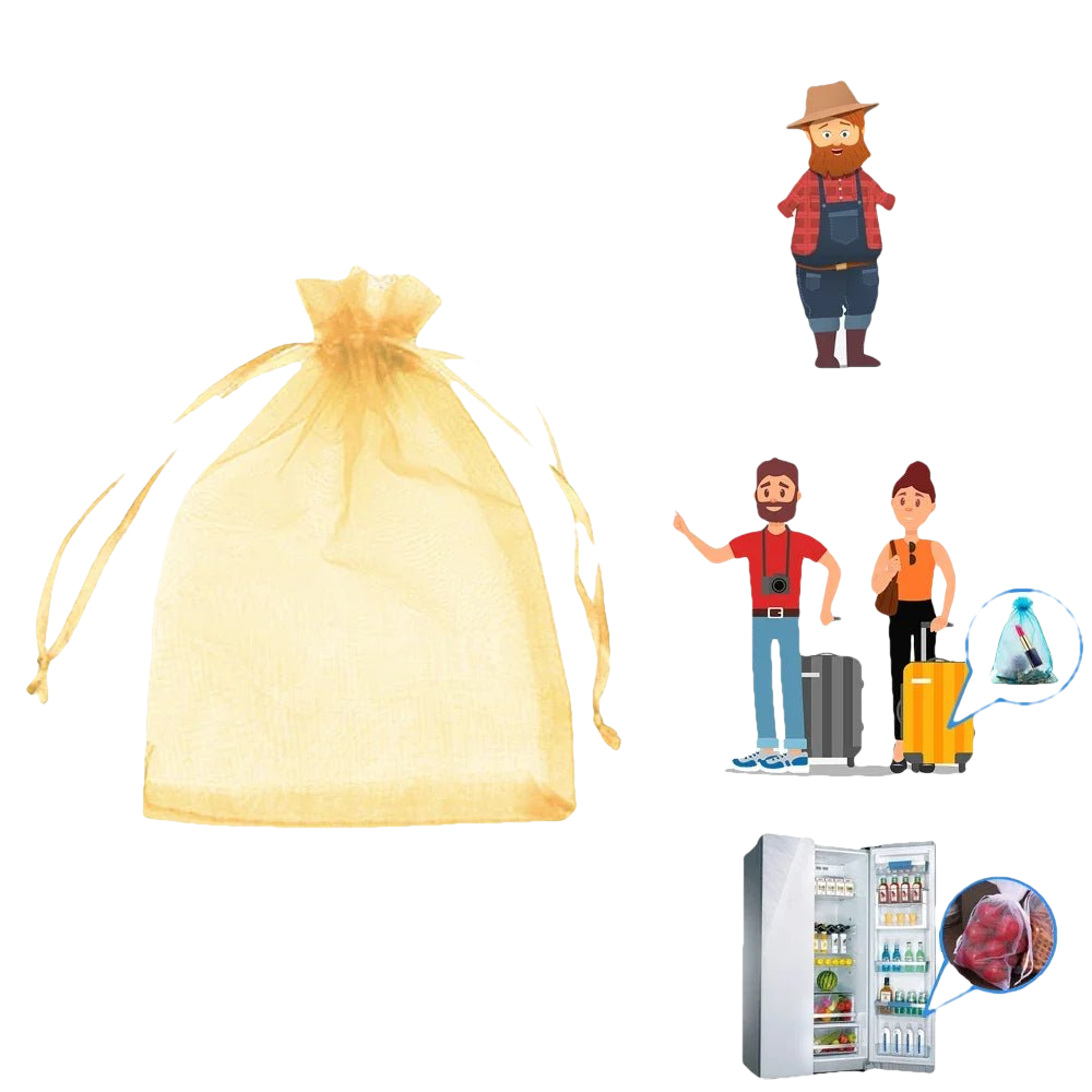 10 à 100 Sacs de Protection Plantes – Filets de Culture pour Fraises, Raisins & Légumes, Anti-Insectes et Oiseaux