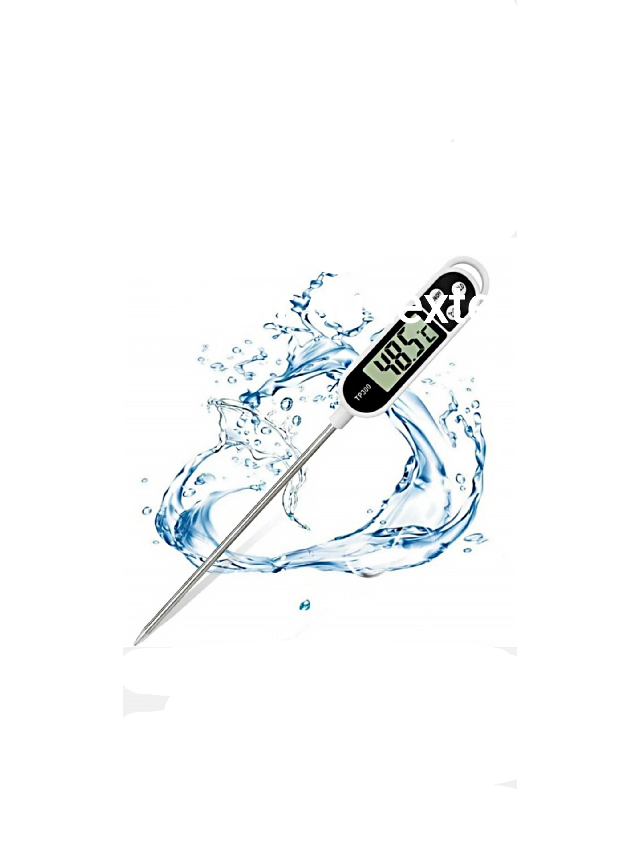 TP300 Electronic Food Thermometer Instant Read Meat Thermometer LCD Display Digital Milk Thermometer for Meat /Cooking /BBQ/Milk